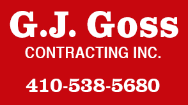 G.J.Goss Contracting, Inc. Logo